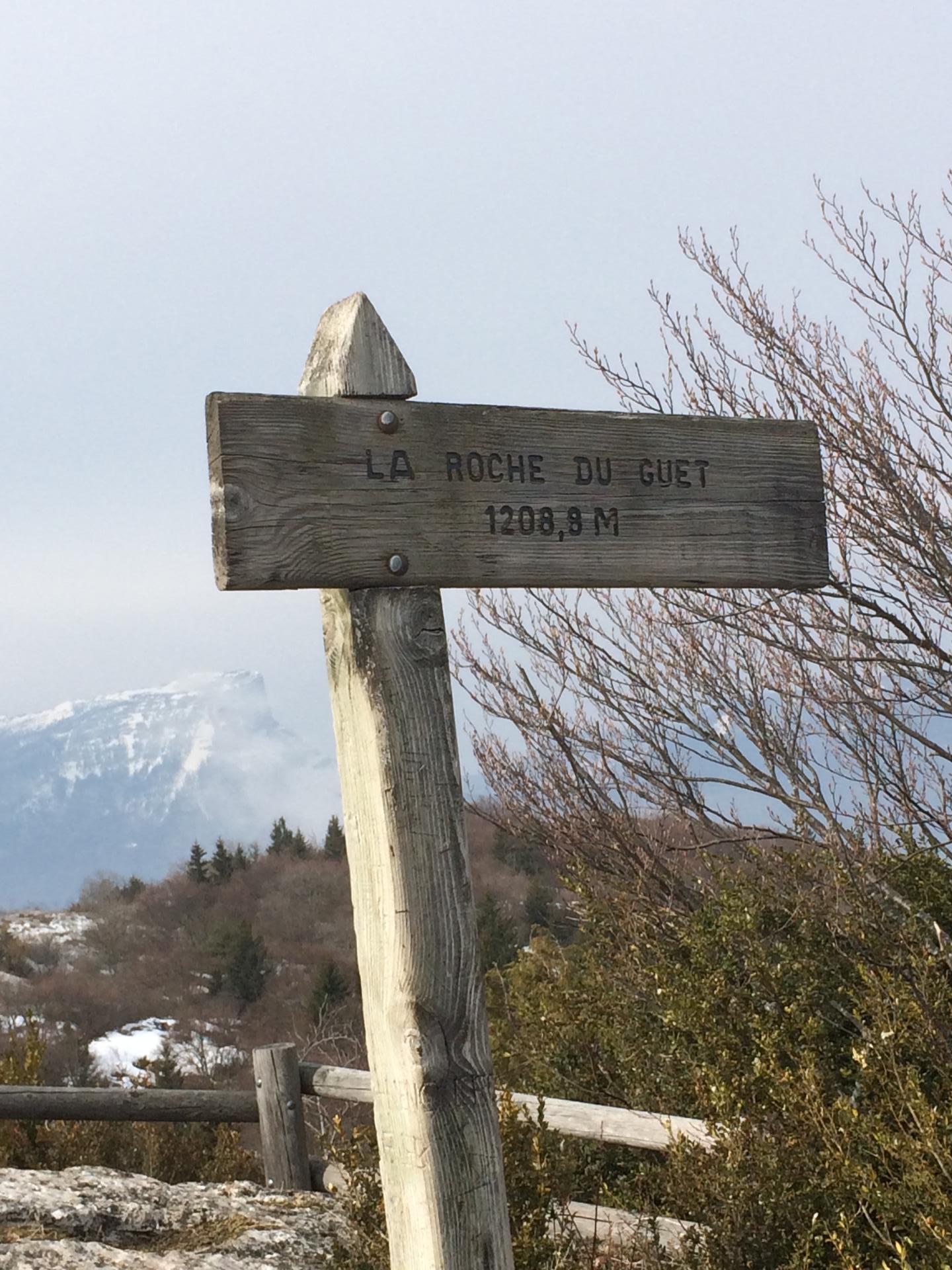 La roche du Guet