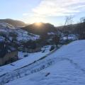 Lever de soleil depuis le balcon